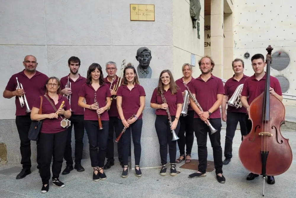 La Cobla Juvenil Ciutat de Solsona celebra 25 anys d'història amb un concert