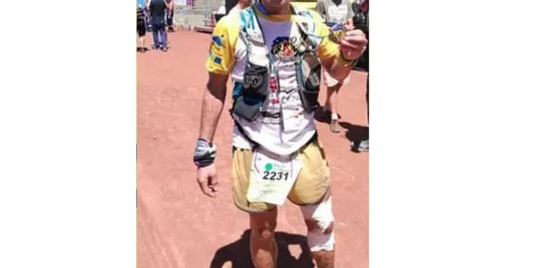 Carles Areny, finisher de 'La Diagonal dels Bojos', una de les ultres trail més dures del món
