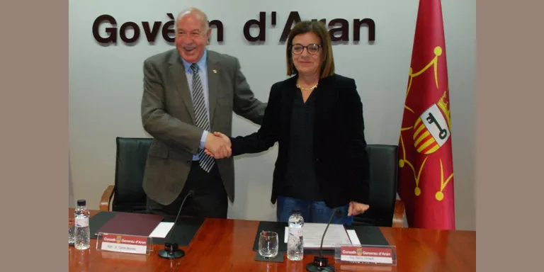 Acord entre la CCMA i el Conselh Generau per potenciar la presència de l'aranès