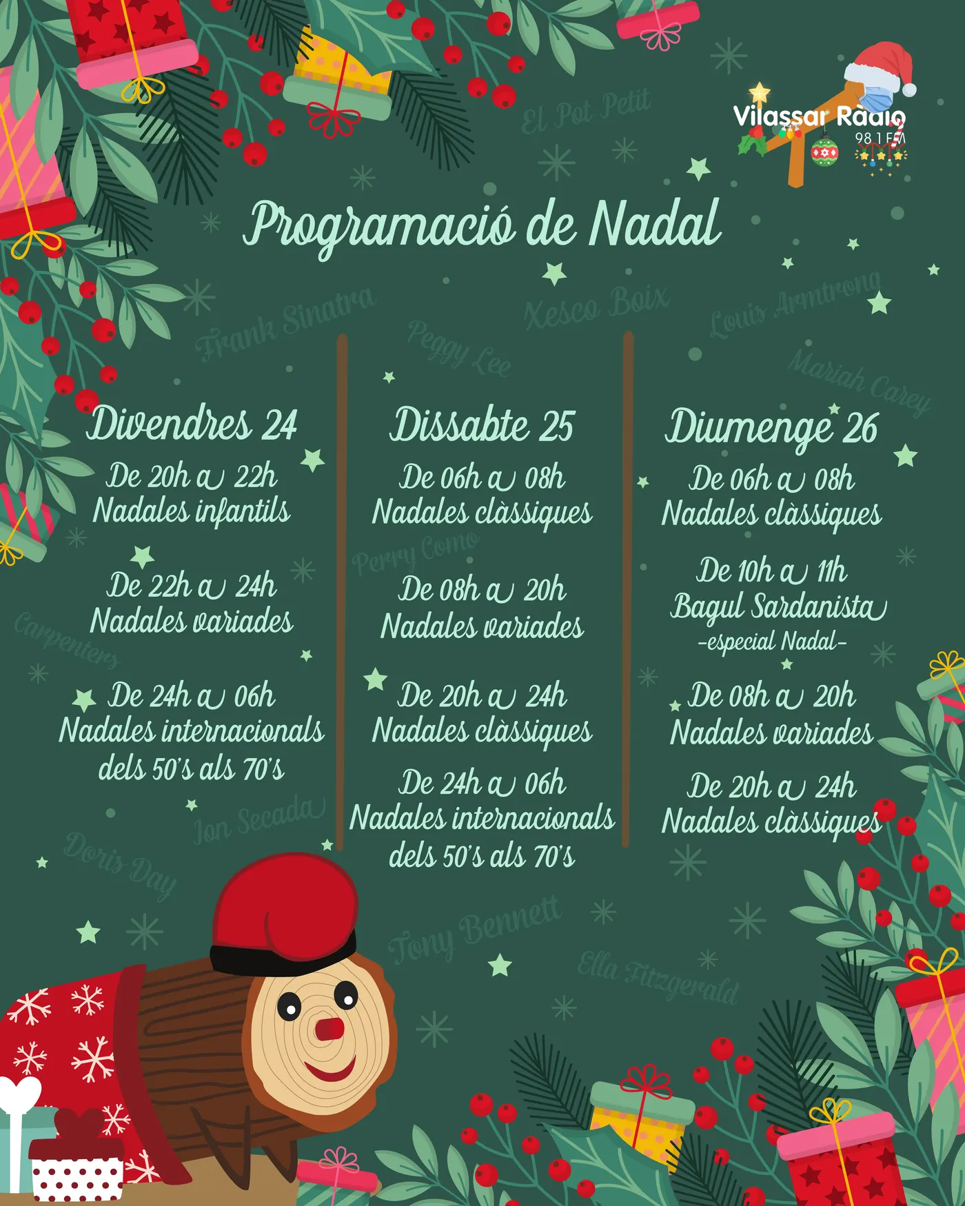 Programació especial de Nadal