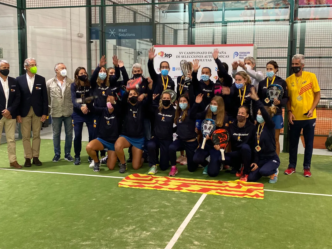 PÀDEL: Catalunya triomfa al Campionat d’Espanya de pàdel amb un or i un bronze