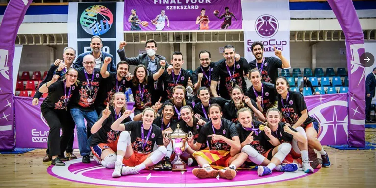 El València Basket són les noves campiones de l’EuroCup