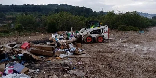Altafulla neteja i tanca un nou abocador il·legal al terme municipal