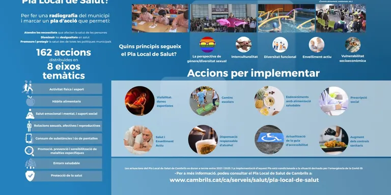 L’Ajuntament de Cambrils engega una campanya per donar a conèixer el Pla Local de Salut