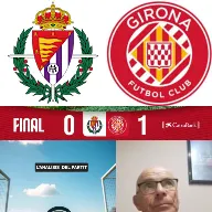 ANALISI DEL VALLADOLID 0 VS GIRONA 1 - episode art