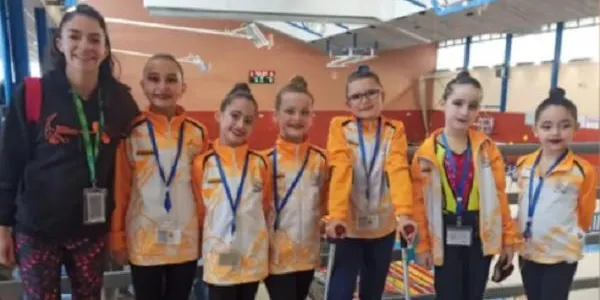 El CE Rítmica Torredembarra obté cinc medalles en la 1a Fase de la Copa Catalana de Nivell 2 i 3