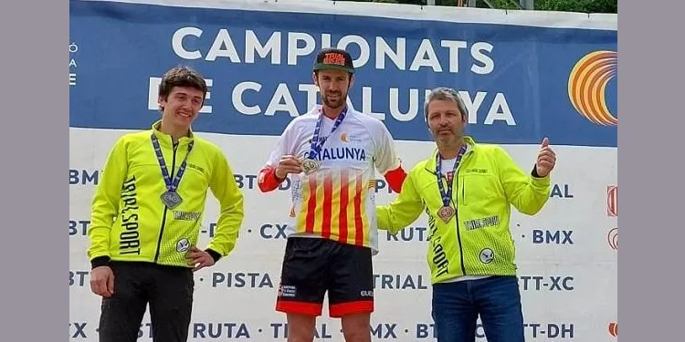 El torrenc Àngel Batlle es proclama campió de Catalunya de Trial en la categoria Màster
