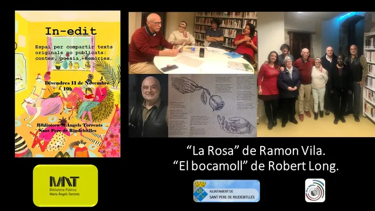 Segona part de l’espai INÈDIT del divendres 11 de novembre, amb els texts: “La Rosa” i “El bocamoll”