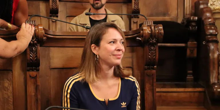 Janet Sanz diu que marxa “perquè calia” i assegura que la posició de BComú està garantida “hi hagi qui hi hagi”