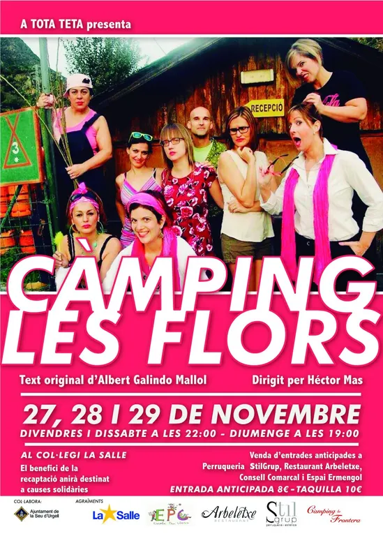 A Tota Teta presenta l'obra de teatre 'Càmping Les Flors'