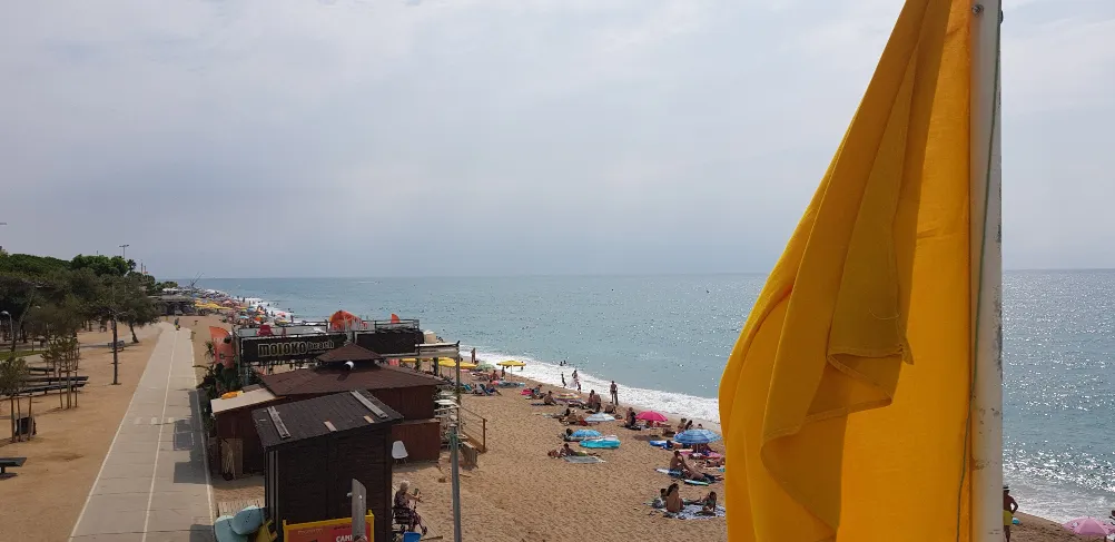 Temporada tranquil·la amb poques incidències a les platges de Pineda