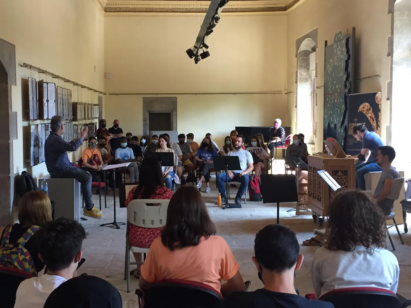 El Festival Espurnes Barroques tanca la quarta edició apropant la música barroca a les escoles del Solsonès