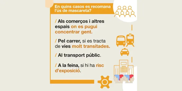 Les farmàcies dispensaran des d’aquest dilluns les mascaretes adquirides pel Govern