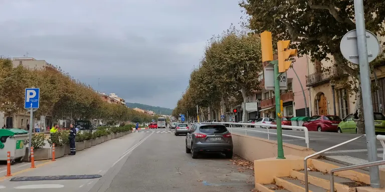 Aquest dimarts s'inicien les obres d'asfaltat a la Riera, entre el Calisay i l'Olivar