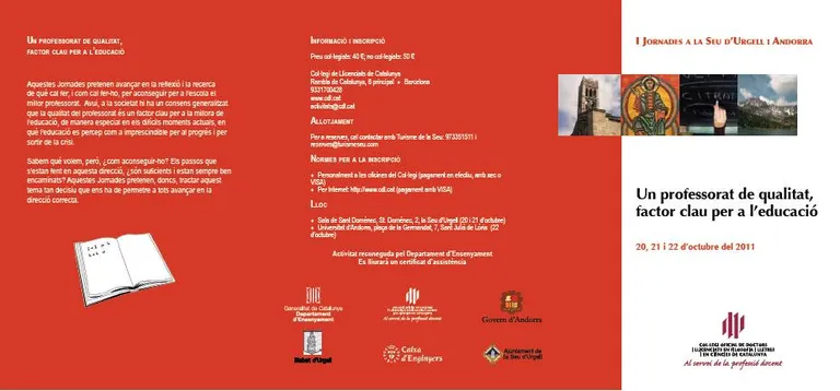 El Col.legi de Doctors i Llicenciats en Filosofia organitza unes jornades sobre professorat