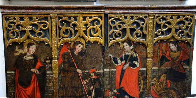 Xerrada sobre el retaule barroc de la Pobleta de Bellveí al Museu Diocesà d'Urgell