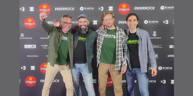 Els Julivert de Torredembarra es queden a les portes del guardó a ‘Millor Disc Folk’ en els premis Enderrock 2023