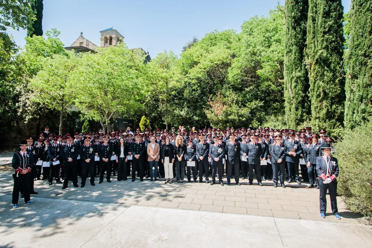 Els Mossos d’Esquadra lliuren dues felicitacions a solsonins en el marc del Dia de les Esquadres de la Regió Policial Central