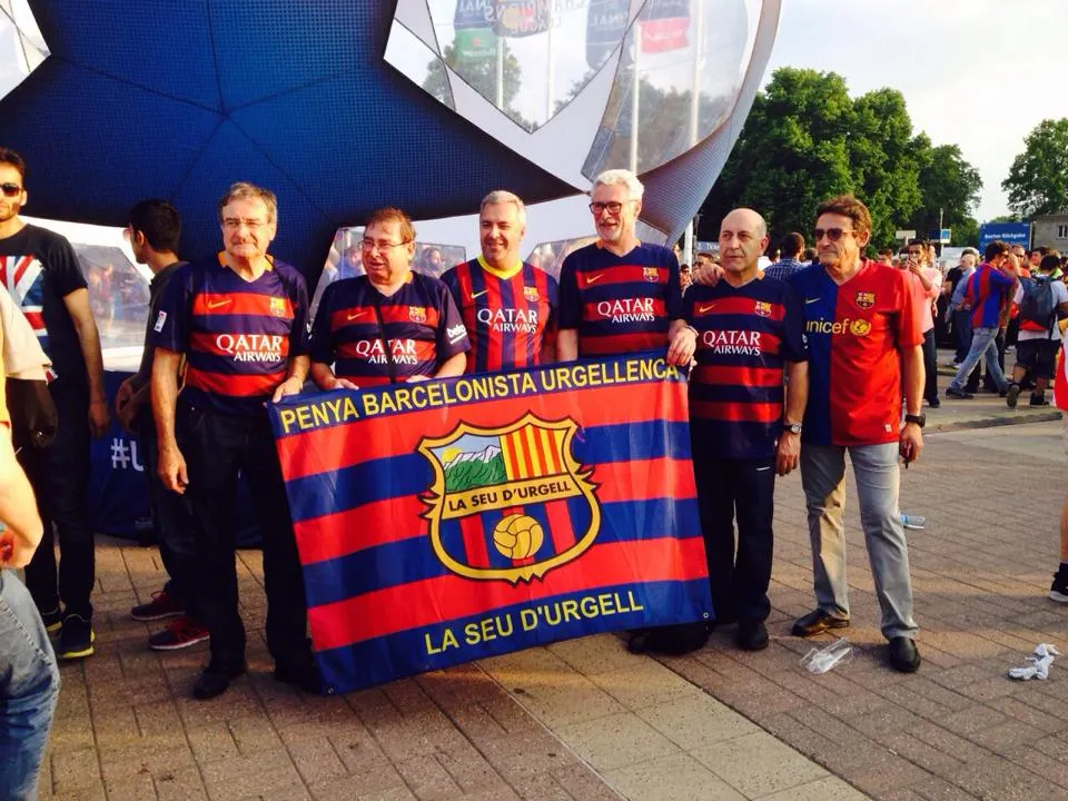 La Penya Barcelonista Urgellenca, a Berlín