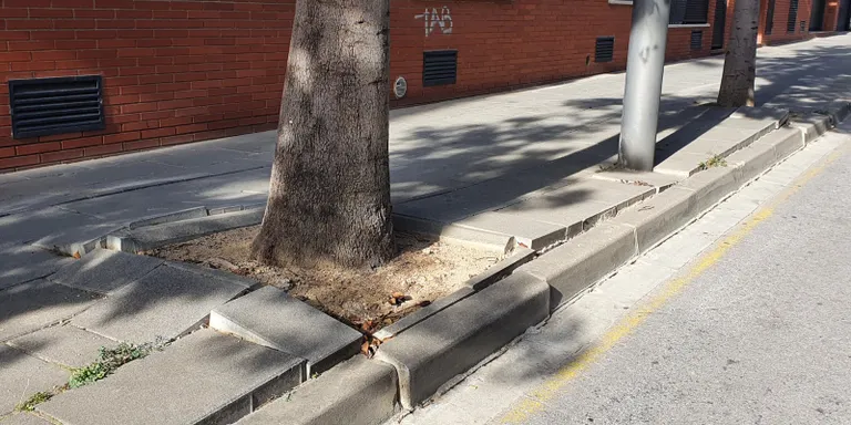 EM-Junts de Pineda demana millores al carrer Santiago Rusiñol i fer reduir la velocitat dels vehicles