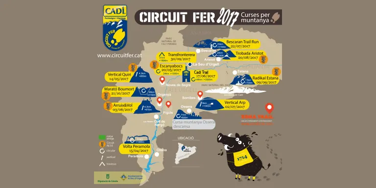 El Cadí Circuit Fer arrencarà el 15 d'abril amb la Volta Peramola i inclourà onze proves