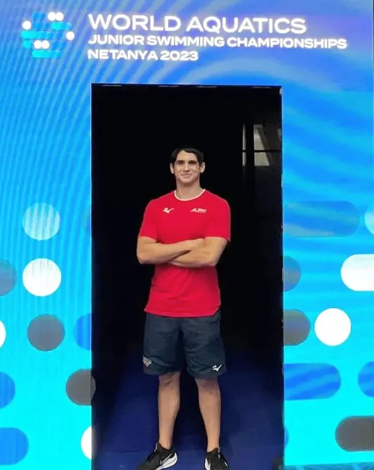El nedador del CN Caldes Àlex Jiménez, 9è del món júnior en relleus 4x200 lliures