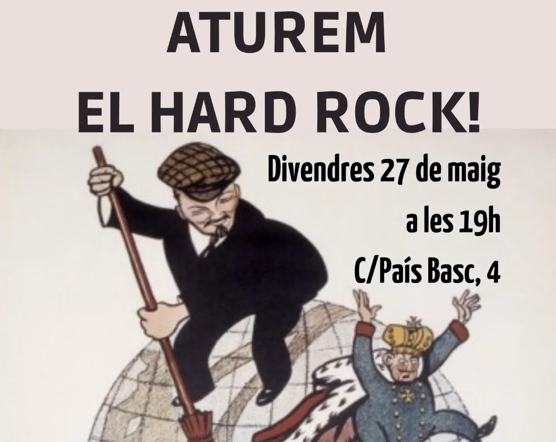 El Casal El Polvorí de Cambrils acull aquest divendres la xerrada ‘Aturem el Hard Rock’