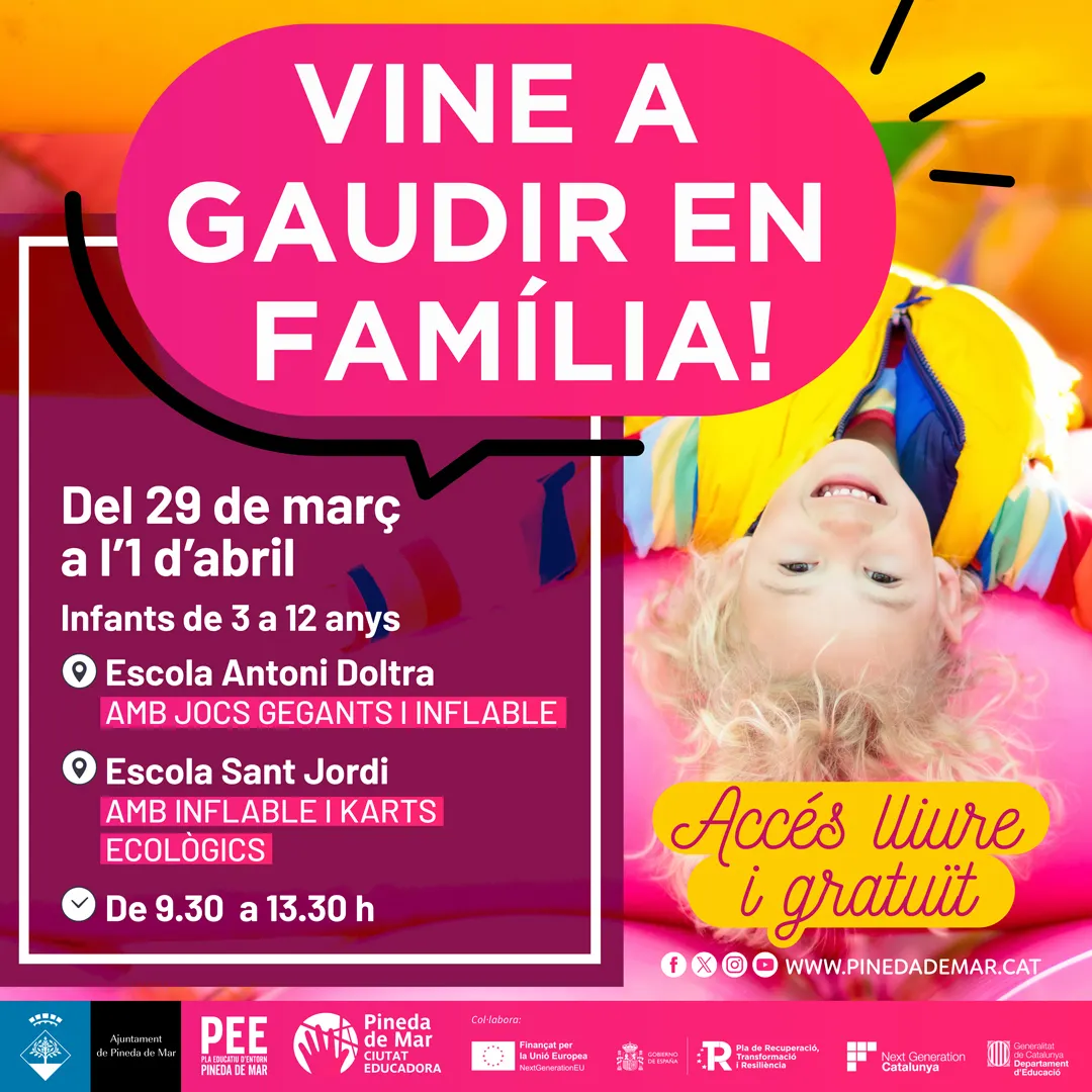 Activitats per a la mainada durant els dies festius de Setmana Santa