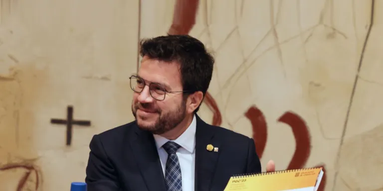 Aragonès, a Junts: "Confondre uns pressupostos amb un referèndum és barrejar coses quan no toca"