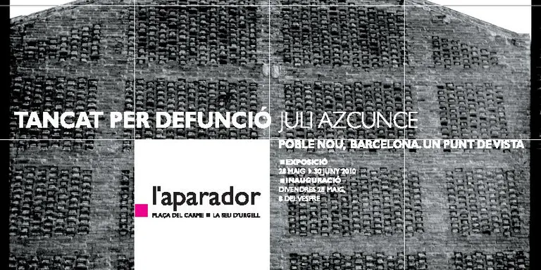 L'Aparador presenta l'exposició "Tancat per defunció", del fotògraf Juli Azcunce