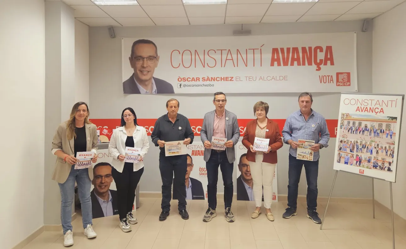 El PSC de Constantí presenta el seu programa electoral reivindicant la feina feta