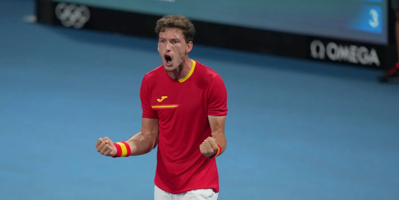Pablo Carreño pren la medalla de bronze a Novak Djokovic (6-4 / 6-7 / 6-3).