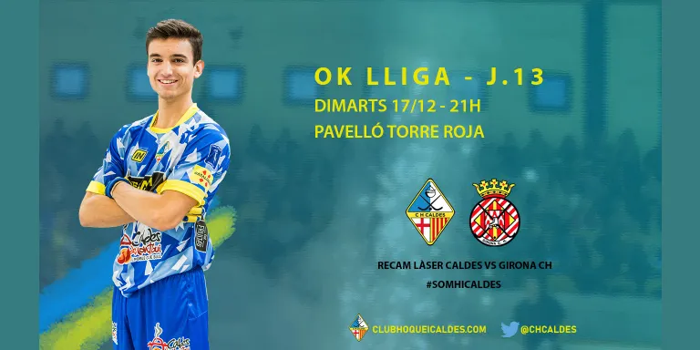 El Recam Làser Caldes rep al Girona aquest vespre