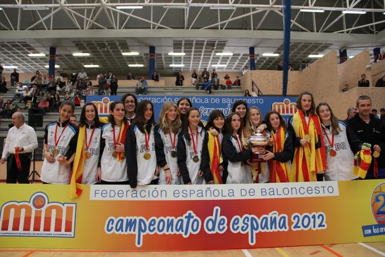 Anna Palma, a la selecció catalana de minibàsquet
