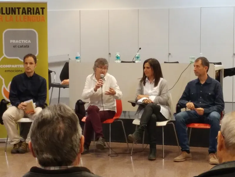Presentació del programa Voluntariat per la Llengua a la Biblioteca
