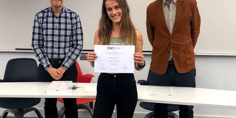 La vilassarenca Marina Nin, premi al millor treball de recerca de Catalunya en l’àmbit internacional