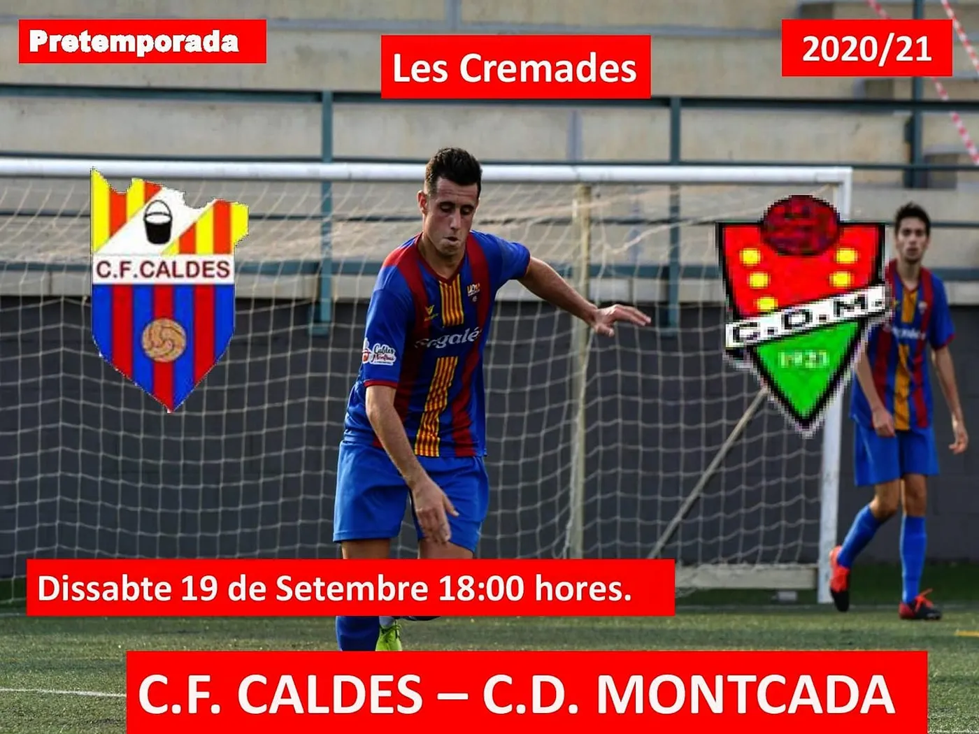 El CF Caldes continua la pretemporada amb un nou amistós a casa
