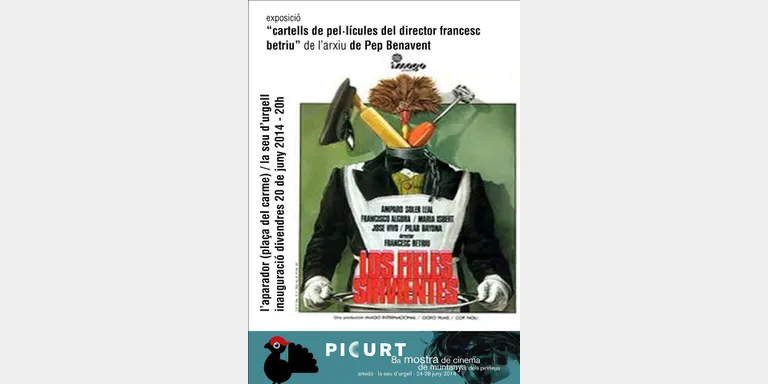 Picurt oferirà una exposició sobre pel·lícules de Francesc Betriu