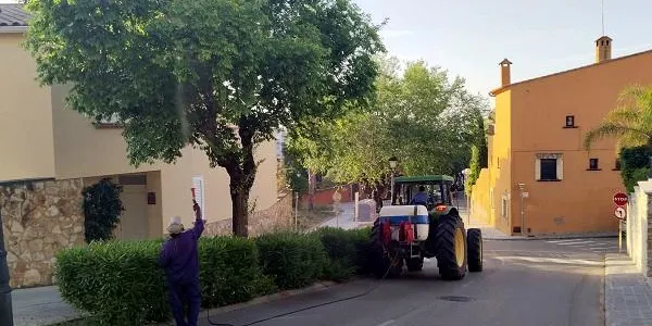 L’Ajuntament d’Altafulla fa prevenció i elimina les males herbes de la via pública