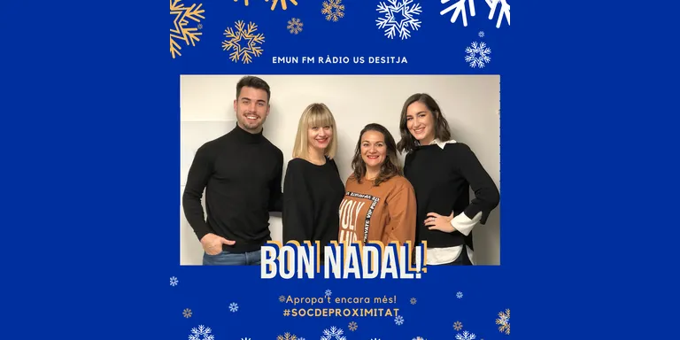 L'equip d'EMUN FM Ràdio us desitja BON NADAL!
