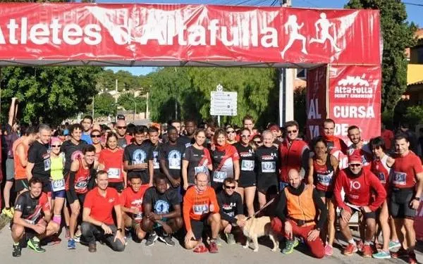 Foto: Atletes d'Altafulla