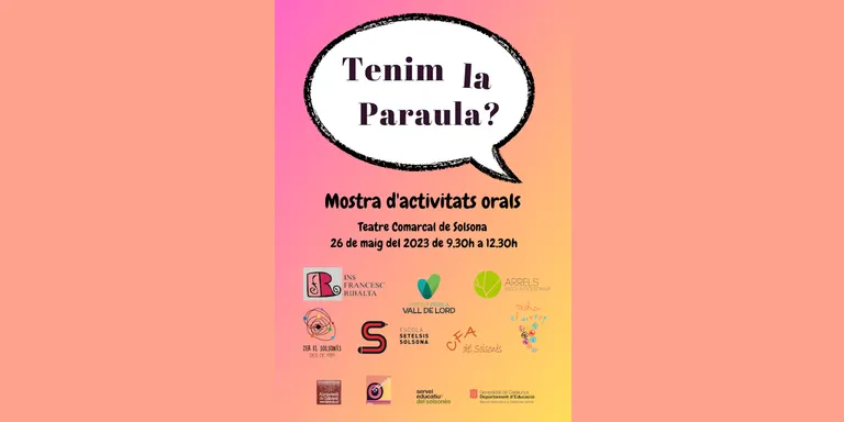 Solsona acollirà divendres la primera mostra d'activitats de llengua oral dels centres educatius del Solsonès