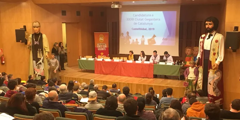 Els geganters de Pineda participen a l'Assemblea de Colles Geganteres de Catalunya