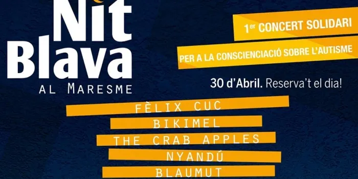Arriba la 'Nit Blava', el concert solidari per recaptar fons per l'autisme