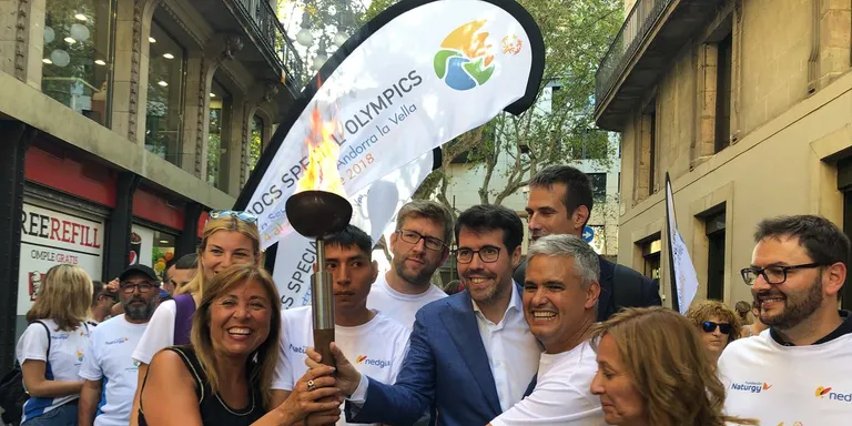 Comença el recorregut de la torxa dels Jocs Special Olympics 2018