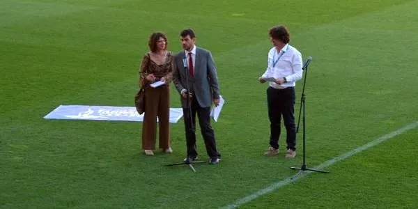 El Comitè Internacional dels Jocs Mediterranis visita el Nou Estadi