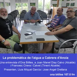 La problemàtica de l'aigua a Cabrera d'Anoia - episode art