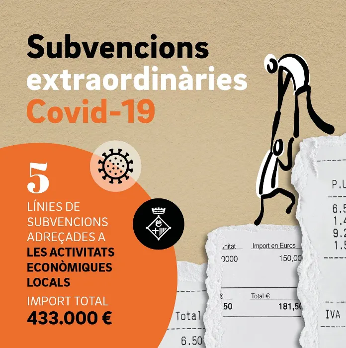 Arrenca el període per sol.licitar les subvencions extraordinàries derivades del Covid-19