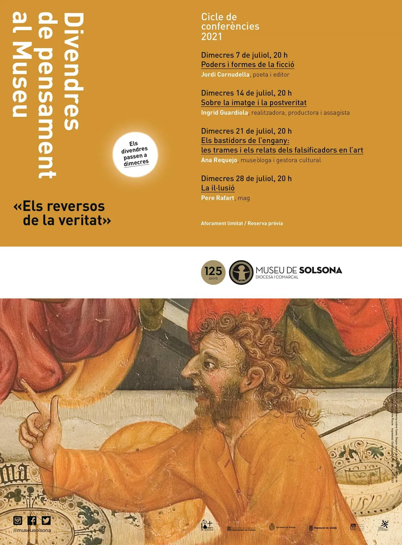 La veritat centra els Divendres de Pensament al Museu, que s'estrenen aquest dimecres