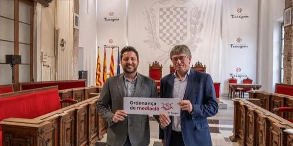 L'Ajuntament de Tarragona presenta l'ordenança de mediació, el primer reglament de l'estat d'aquestes característiques